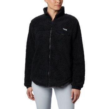 Columbia Jas Dames, Harborside II Heavy Weight Fleece Full Zip Zwart, 18TDXOLUW